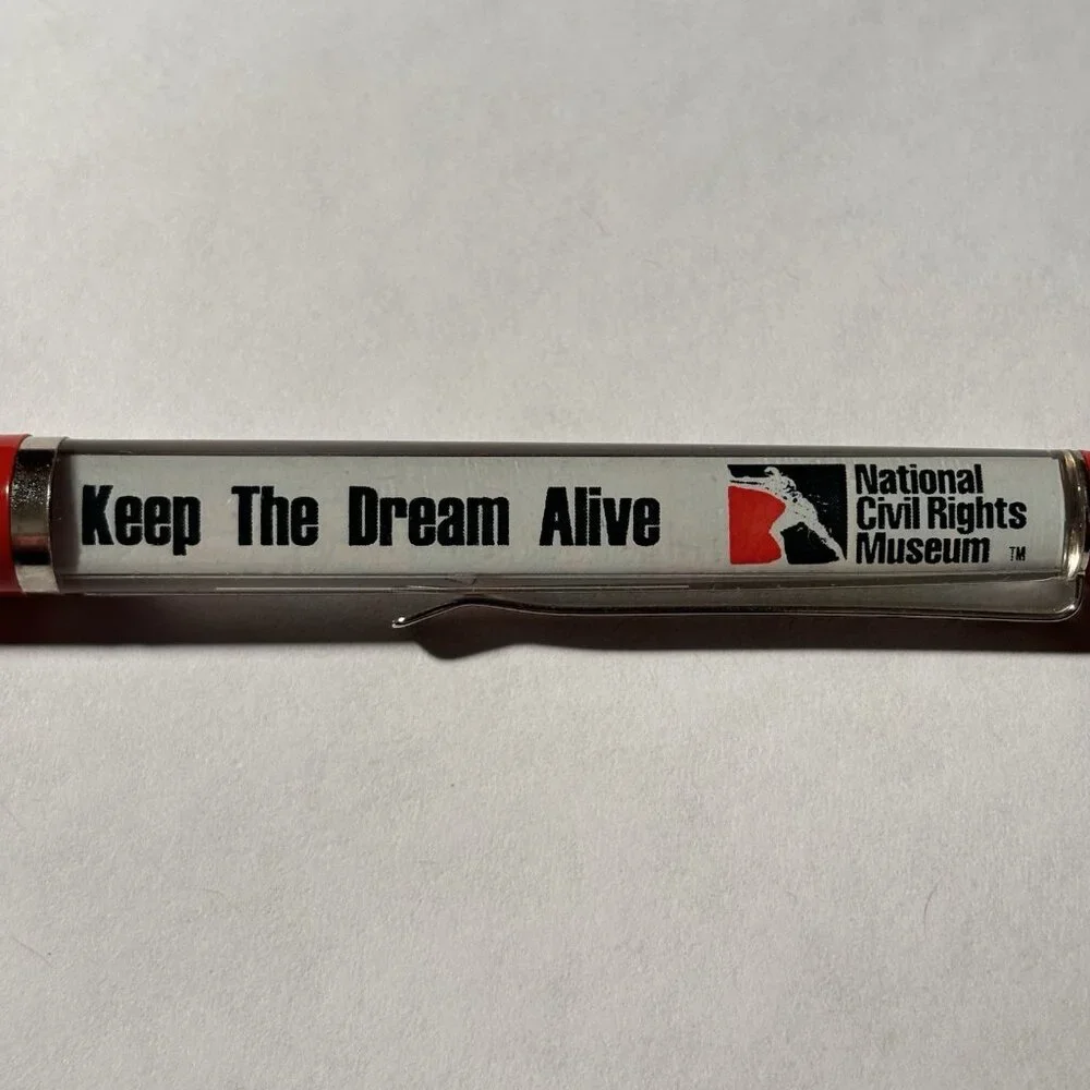 National Civil Rights Museum Floaty Pen Keep the Dream Alive Black History